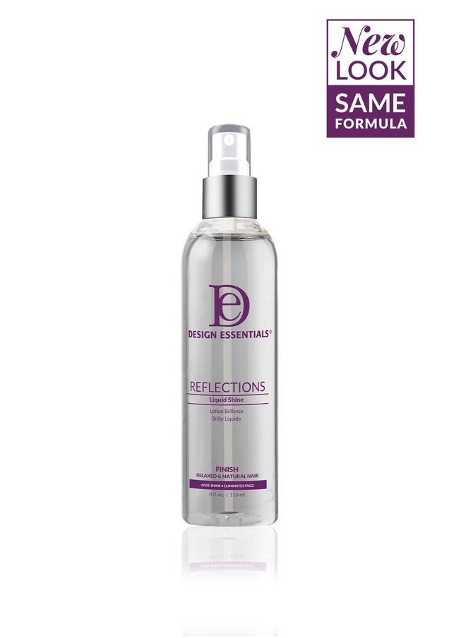 Design Essentials Reflections Liquid Shine Humidity-Resistant Hair Polish Spray, 4 Ounce