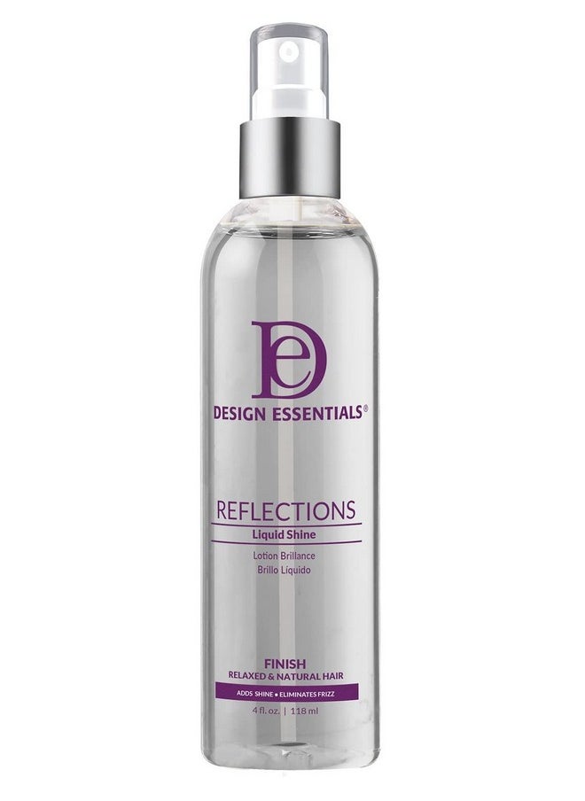 Design Essentials Reflections Liquid Shine Humidity-Resistant Hair Polish Spray, 4 Ounce