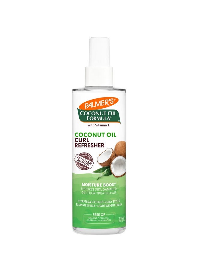 Palmer's Coconut Oil Formula Moisture Boost Curl Refresher Spray, 8.5 Ounce