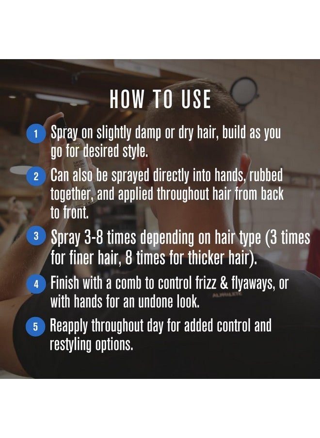 Baxter of California Clay Effect Style Spray for Men | Textured Finish | Strong Hold | Hair Styler | 4 fl. oz.