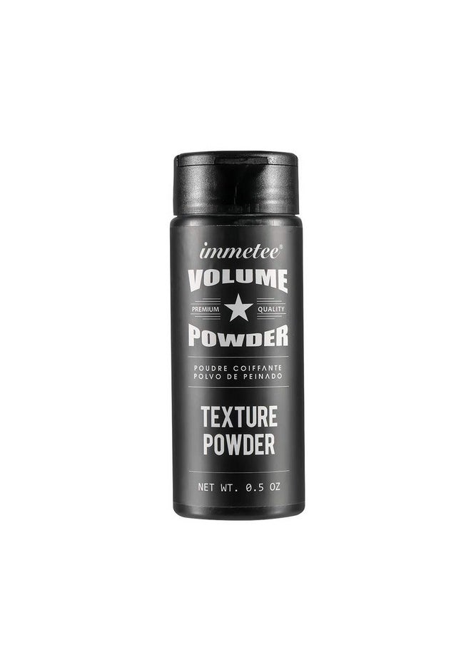 immetee Hair Volume Powder - Texture Styling for Men and Women, Light Control Natural Matte Look, Root Lifting 14g (0.5 oz)