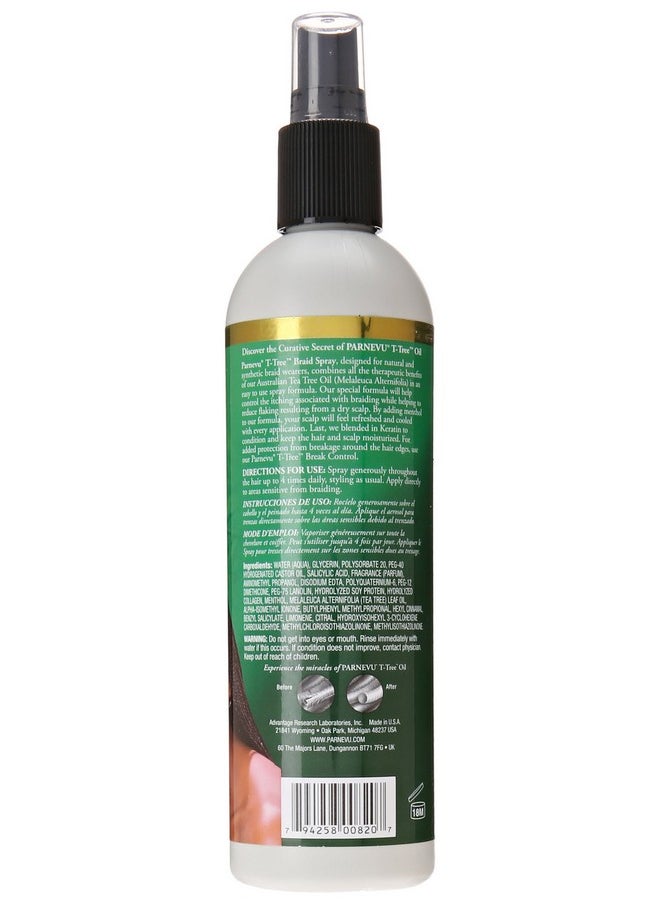Parnevu T-Tree Braid Spray, 12 Ounce