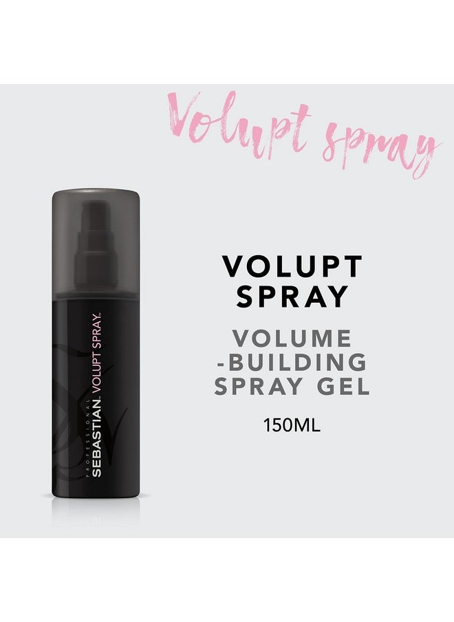 Sebastian Volupt Spray, Volume-Building Spray Gel, 5.07 fl oz (Packaging may vary )