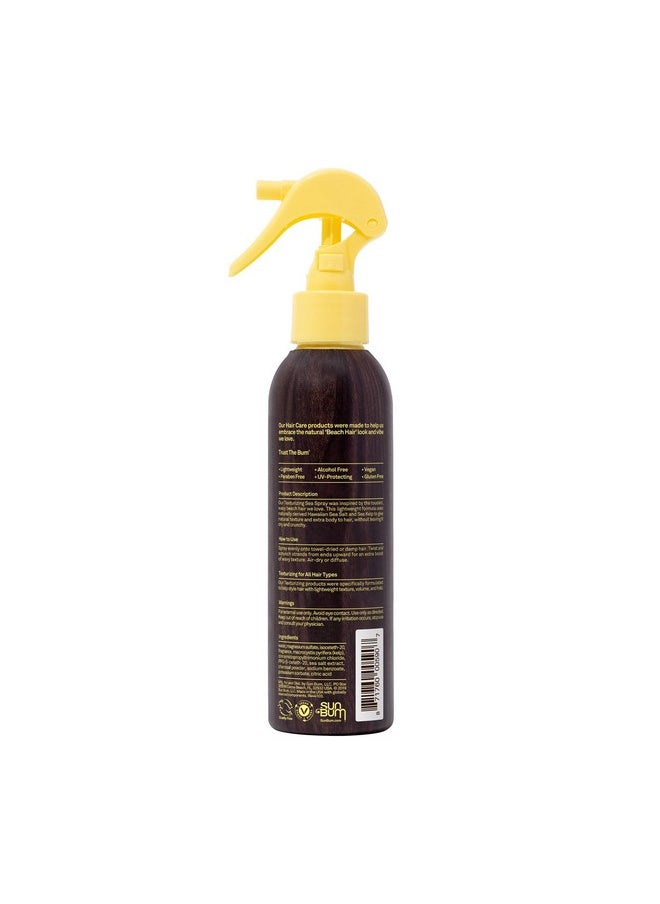 Sun Bum Sea Spray|Texturizing and Volumizing Sea Salt Spray | UV Protection With a Matte Finish | Medium Hold | For All Hair Types | 6 FL OZ Spray Bottle, Clear (80-41025)
