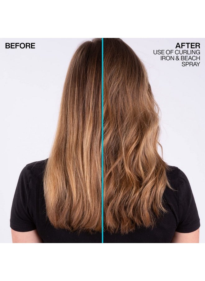 Redken Beach Spray Texturizing Hairspray | Sea-Salt Free Spray | Adds Instant Texture and Volume | Hair spray for Effortless Beachy Waves and Curls | For All Hair Types