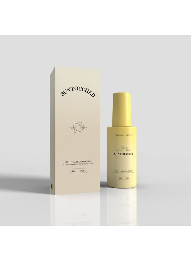 Suntouched Beach Blonde Hair Lightener - Citrus & Chamomile Highlighting Spray for Vegan Highlights, Cruelty, Paraben, Ammonia & Bleach-Free, 3.38 FL Oz