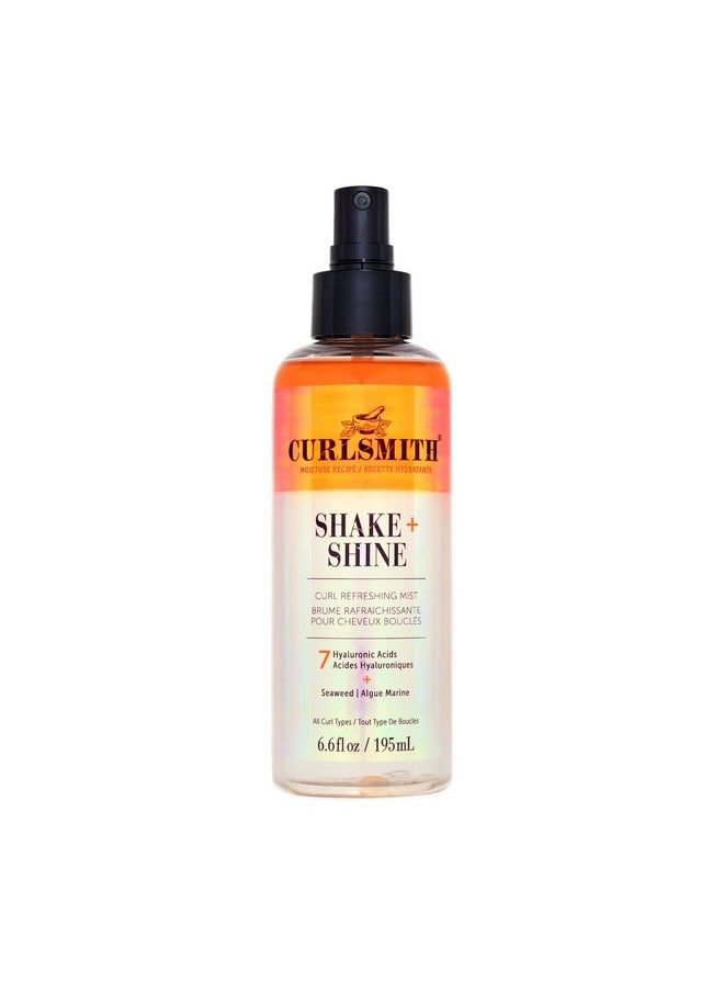 CURLSMITH - Shake and Shine 2-Day Refresh | Curl Refreshing Mist for Curly Hair | Controls Frizz, Adds Shine, Increases Moisture and Increases Curl Definition