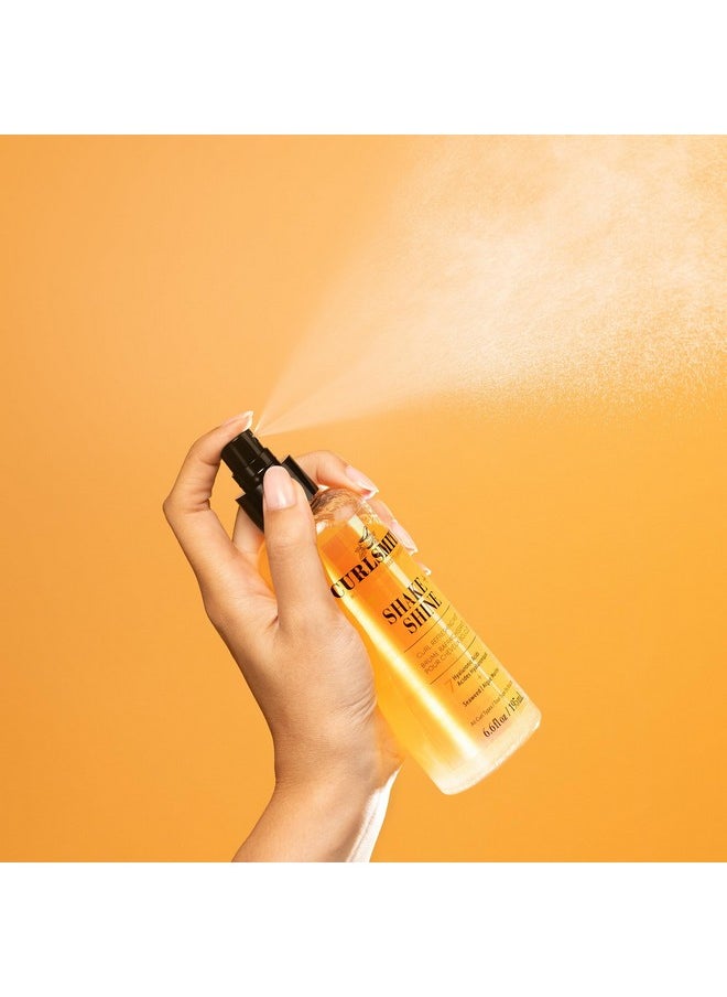 CURLSMITH - Shake and Shine 2-Day Refresh | Curl Refreshing Mist for Curly Hair | Controls Frizz, Adds Shine, Increases Moisture and Increases Curl Definition