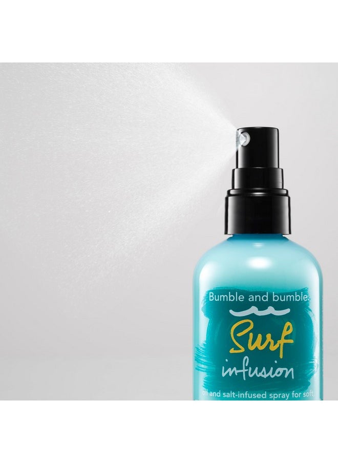 Bumble and bumble. Surf Infusion Oil and Sea Salt Spray | Conditioning | Adds Texture + Shine | Wavy, Straight, 3.4 Fl Oz
