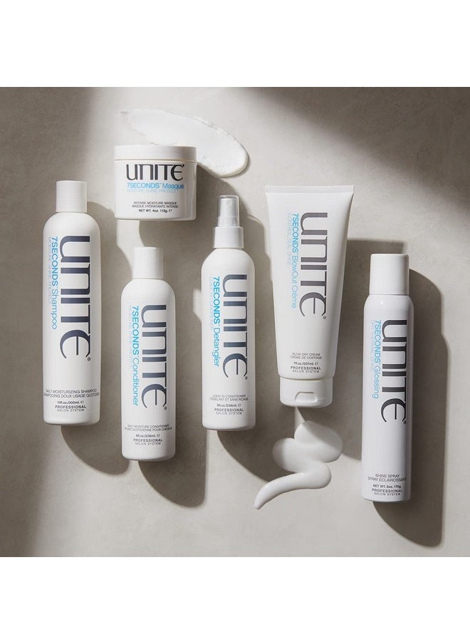 UNITE Hair 7SECONDS Glossing - Dry. Thermal. Shine, 6 Oz