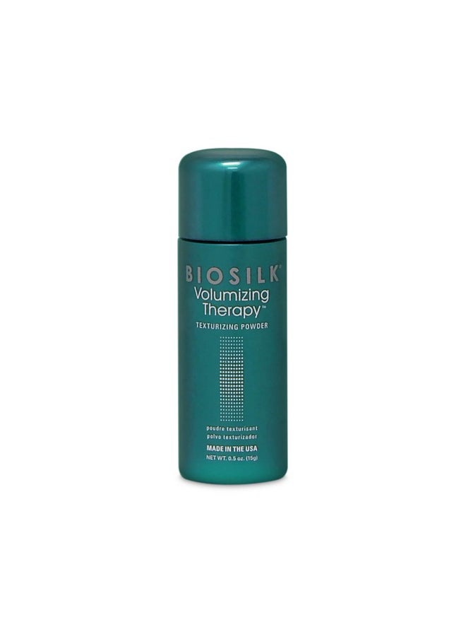 BioSilk Volumizing Therapy Texturizing Powder, Lifts Roots To Elevate Any Style, Absorbs Excess Oil, Sulfate, Paraben & Cruelty-Free, 0.5 Oz