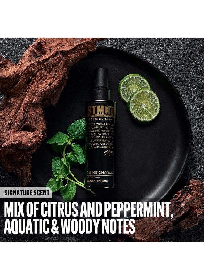 STMNT Grooming Goods Definition Spray, 6.76 fl. oz | Strong Texture | Semi-Matte Finish