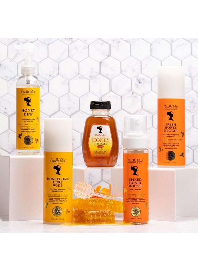 Camille Rose Honey Dew Liquid Moisture Refresher for a Daily Curl Refresh and Soft, Silky Hair | With Honey and Nettle Root