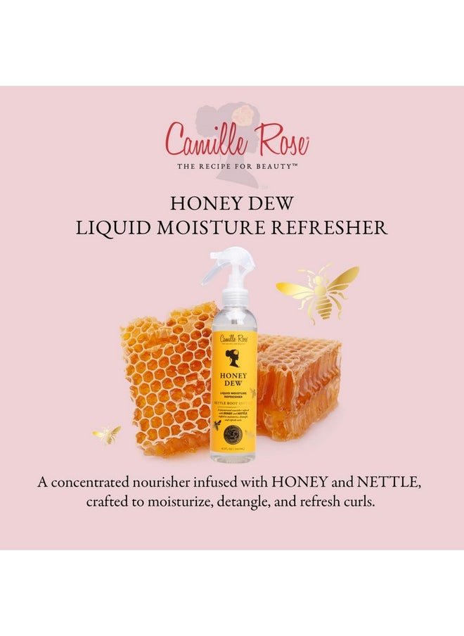 Camille Rose Honey Dew Liquid Moisture Refresher for a Daily Curl Refresh and Soft, Silky Hair | With Honey and Nettle Root