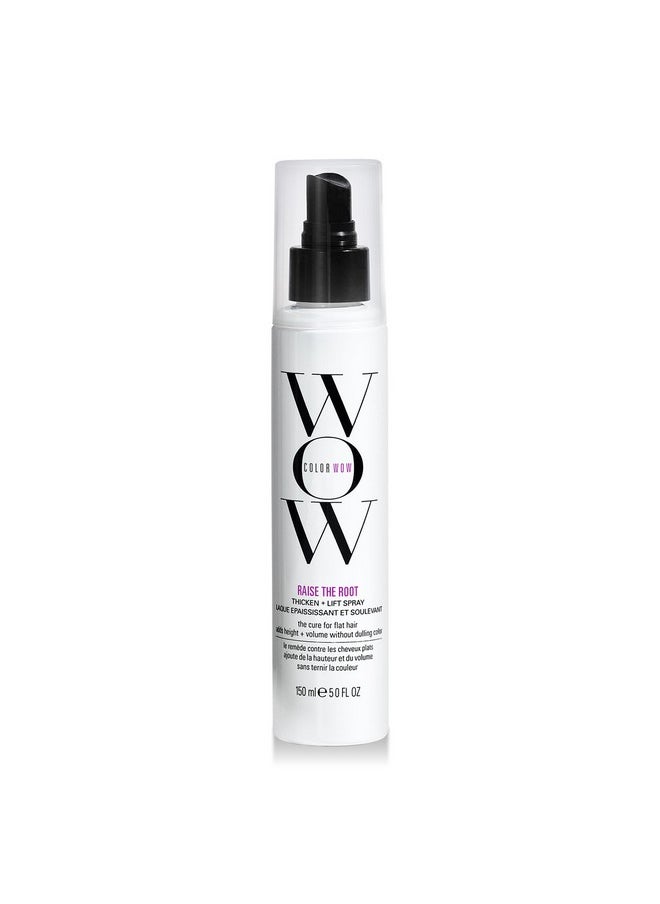 COLOR WOW Raise the Root Thicken + Lift Spray - All-Day Volume for Fine, Flat Hair without dulling color