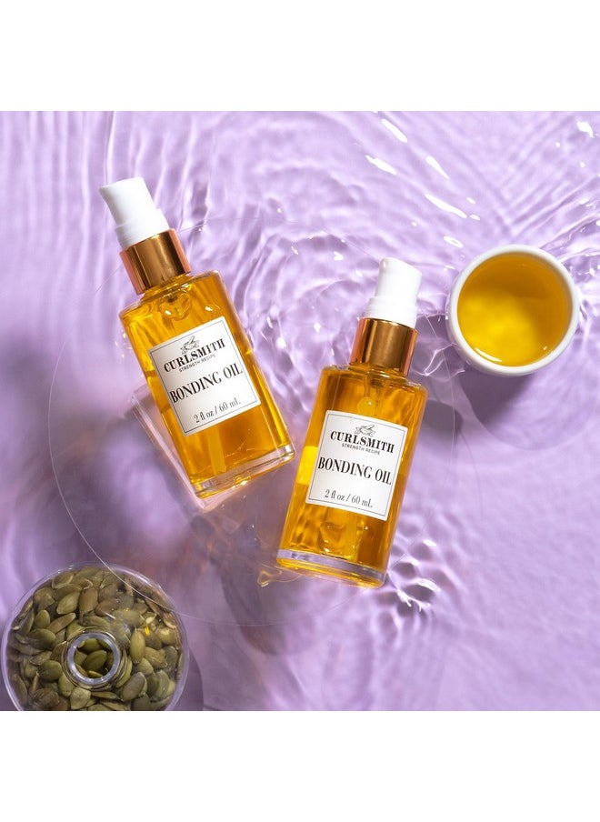 CURLSMITH - Bonding Oil, Lightweight Finishing Oil, For All Hair Types Including Dry & Damaged (60ml/2 fl oz)
