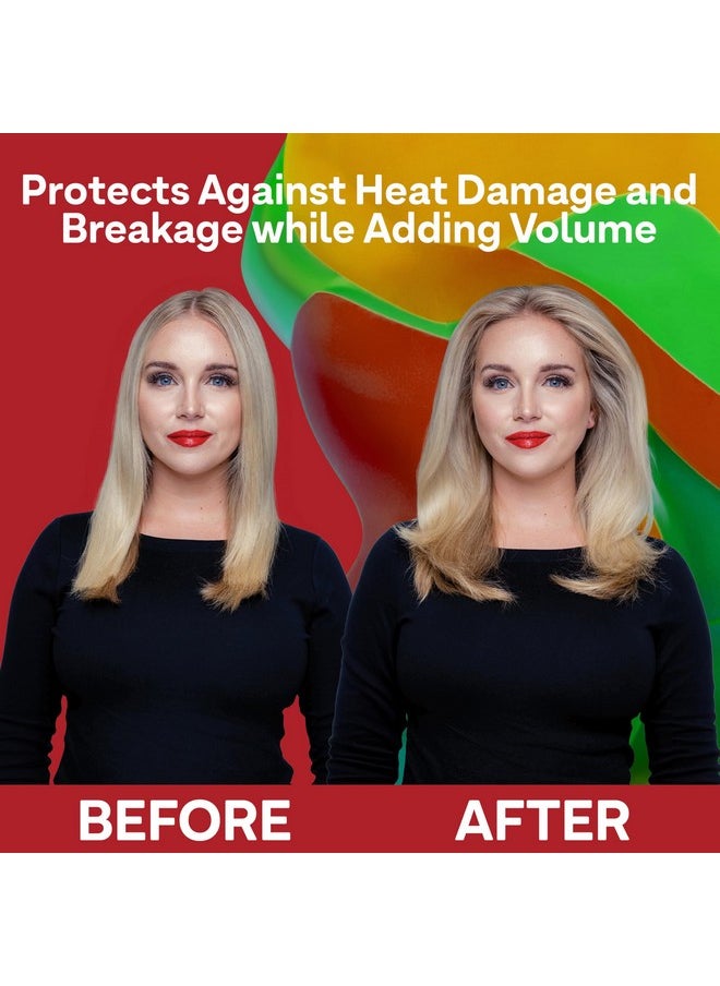 Colorproof Volume Blow Dry Spray Primer 6.7 Fl. Oz. Volumizing Heat Protection Spray for Hair, White Nectarine Scent