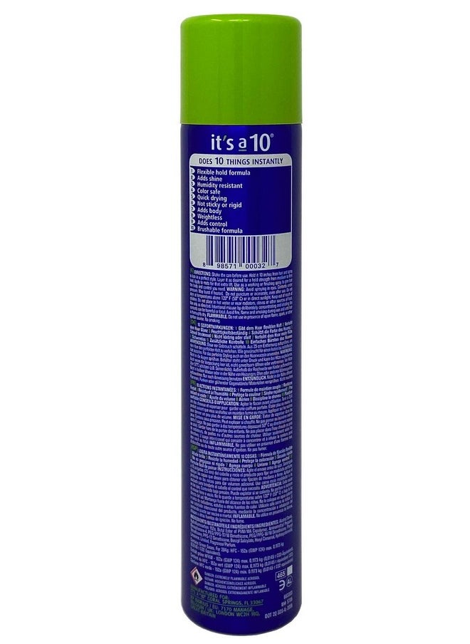 It's a 10 Haircare Miracle Finishing Spray, 10 Fl Oz