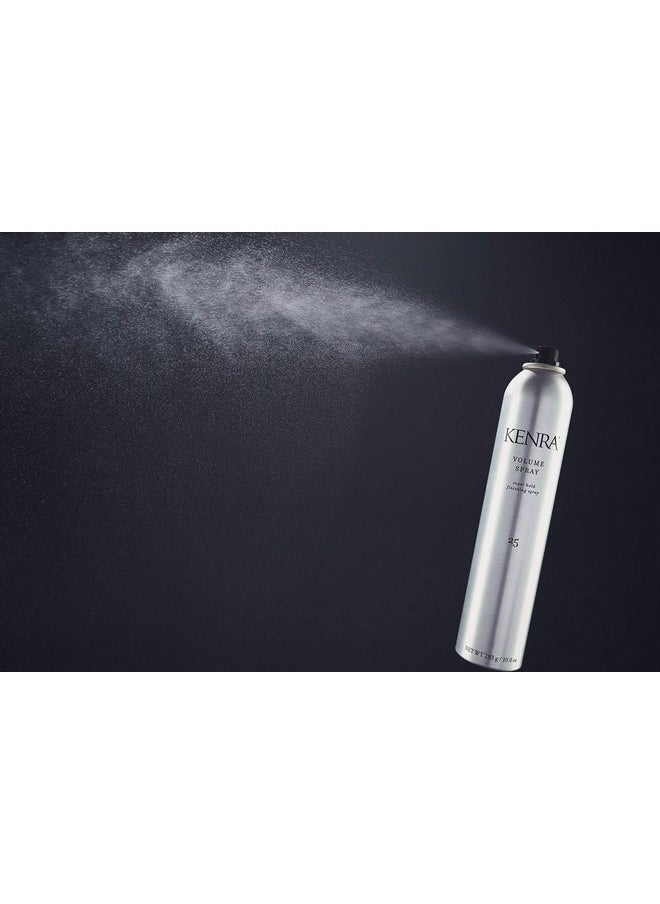 Kenra Volume Spray 25 50% | Super Hold Finishing & Styling Hairspray | Flake-free & Fast-drying | Wind & Humidity Resistance | All Hair Types | 16 oz (2-Pack)