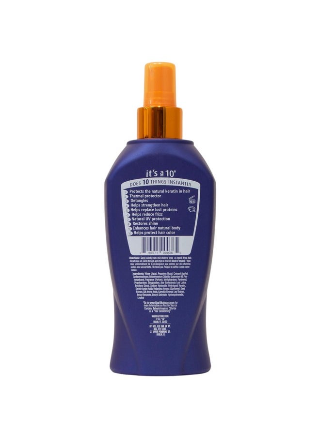 It's a 10 Haircare Miracle Leave-In plus Keratin, 10 fl. oz.