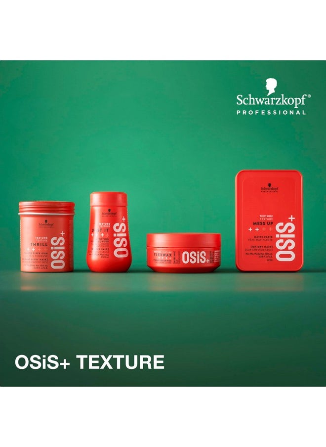 OSiS+ Dust It - Mattifying Volume Powder - long-lasting Hold, Strong Control and Separation - Matte Effect Texturizer Product for Wild Hair Styling and Volumizing, 0.35 oz