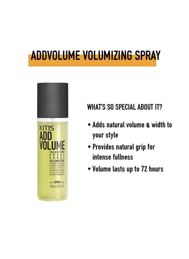 KMS ADDVOLUME Volumizing Styling Hair Spray, 6.8 Oz