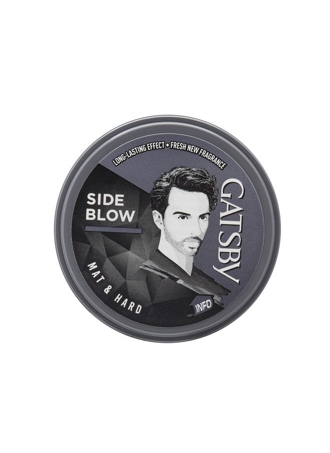 Gatsby Hair Styling Wax Matt & Hard 75g Grey