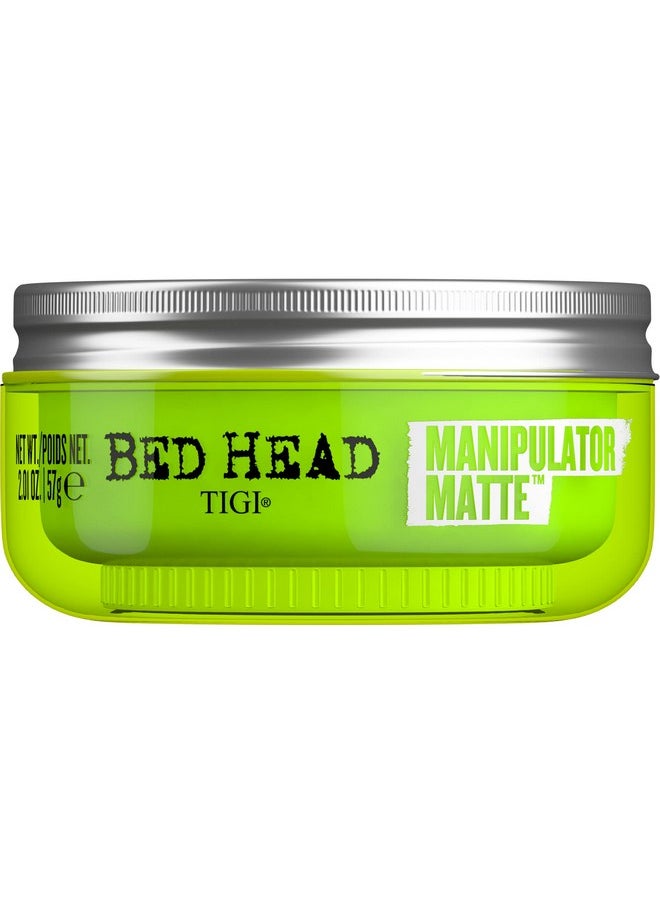 TIGI Bed Head Manipulator Matte Hair Wax Paste with Strong Hold 2.01 oz