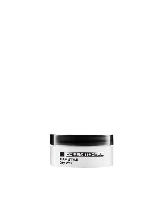 Paul Mitchell Dry Wax, Long-Lasting Hold, Matte Finish, For All Hair Types, 1.8 oz