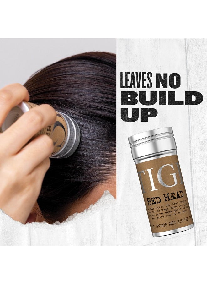 TIGI Bed Head Hair Wax Stick for a Soft, Pliable Hold, Hair Care Slick Back Stick Styling Product with Beeswax & Japan Wax, 2.57 oz
