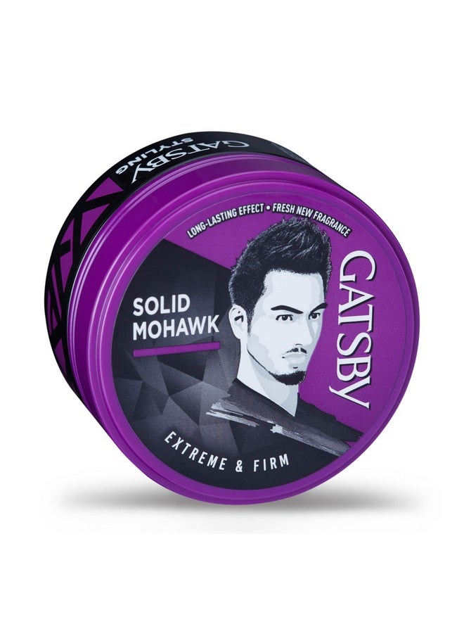 Gatsby Hair Styling Wax Mohawk Firmed Extreme & Firm - 75g