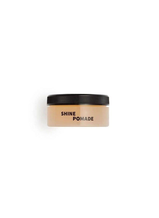 Rudy's Shine Pomade - Frizz Control with Medium Hold, Non-Greasy - for Curly or Textured Hair (2.2 oz)