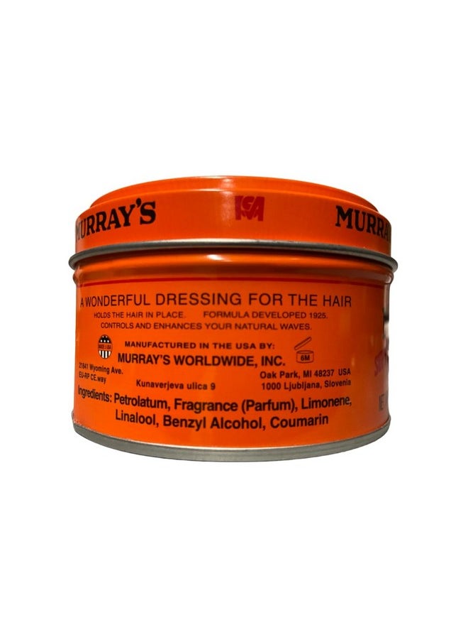 Murray's Superior Hair Dressing Pomade 3 oz. per Jar (2 Pack)