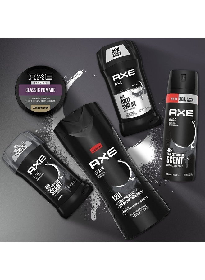Axe Pomade: Medium Hold and Natural Finish for Easy Styling, 2.64oz (2 Count)