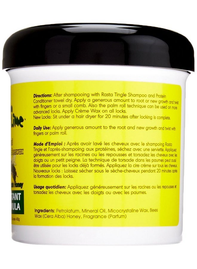 Jamaican Mango & Lime, Locking Firm Hair Wax Extra Hold With Real Beeswax & Honey, 16 Oz