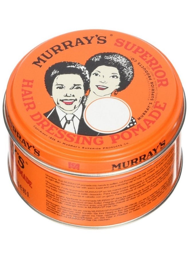 Murray's Superior Hair Dressing Pomade, 3 Ounce (Pack of 4)