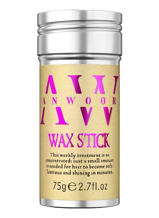 Hair Wax Stick, Wax Stick for Hair Flyaways Kids & Women Hair Accessories for Women Girls Hair Bun Maker for Kids Hair Slick Stick Baby Hair Gel Stick Kids Hair Products Hair Smoothing Stick
