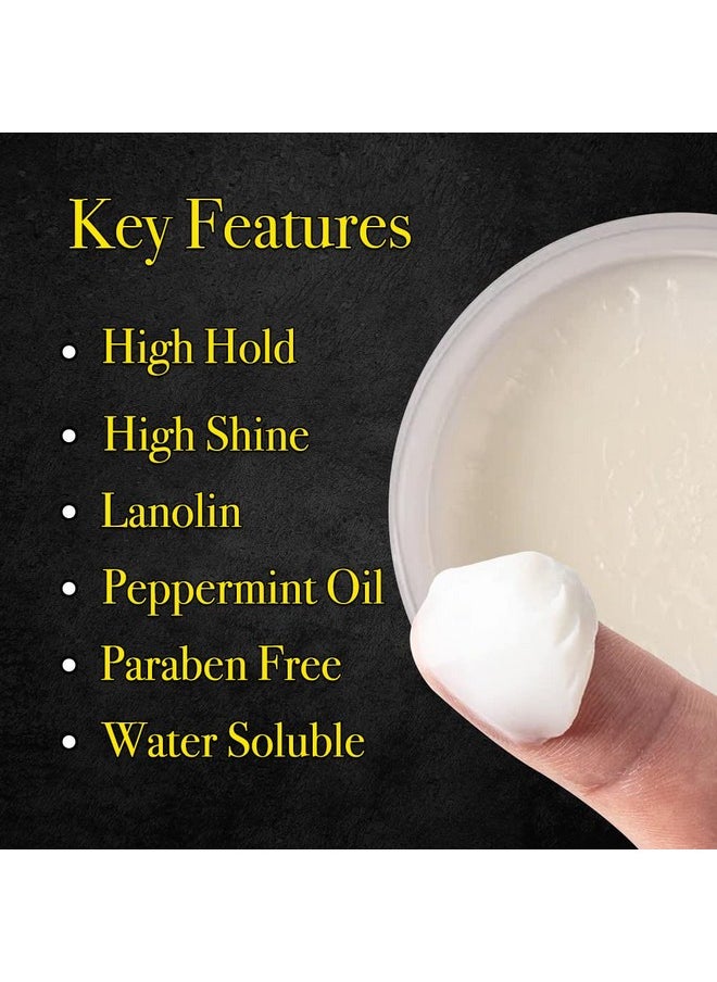 Pete & Pedro HAIR POMADE - Hair Styling Classic Pomade for Men | Medium Hold and High Shine With A Ton Of Control, Helps Slick Back Hair | As Seen on Shark Tank 2 oz.