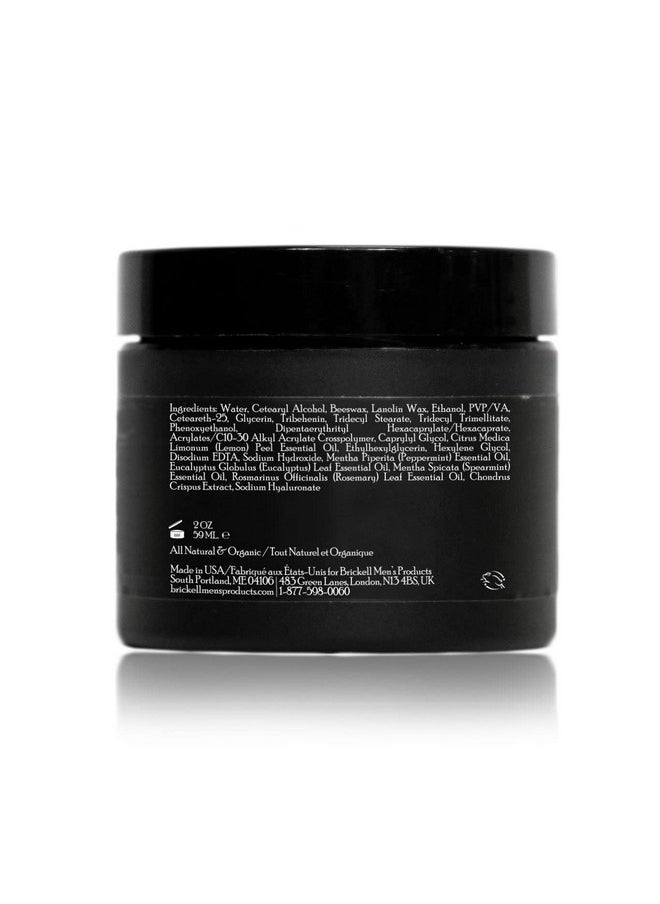 Brickell Men's Products Shaping Paste Pomade For Men, All Natural, Texturizing Wax Pomade, 2 Ounce, Scented