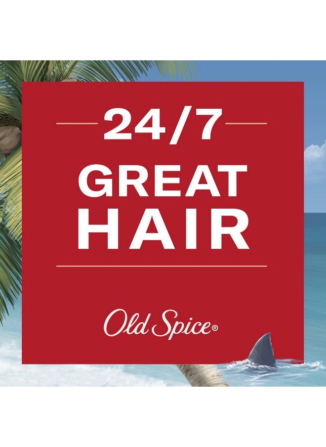 Old Spice Hair Styling Fiji Pomade for Men Flexible Hold Low Shine, 2.22 oz