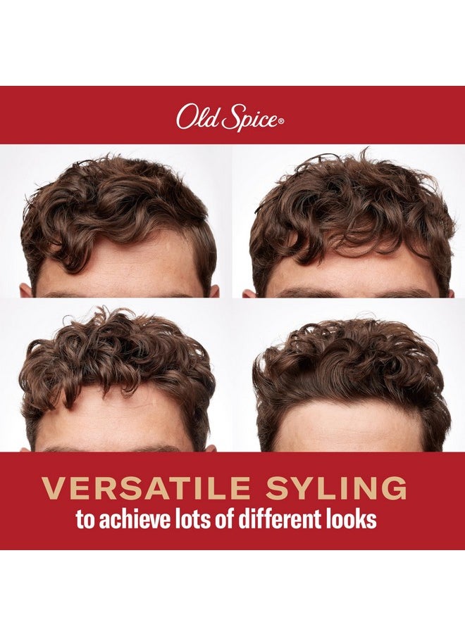 Old Spice Hair Styling Fiji Pomade for Men Flexible Hold Low Shine, 2.22 oz