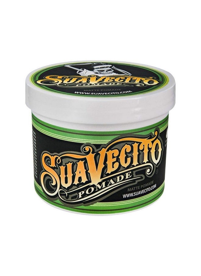 Suavecito Pomade Matte (Shine-Free) Formula 32 oz, 1 Pack - Medium Hold Hair Pomade For Men - Low Shine Matte Hair Paste For Natural Texture Hairstyles