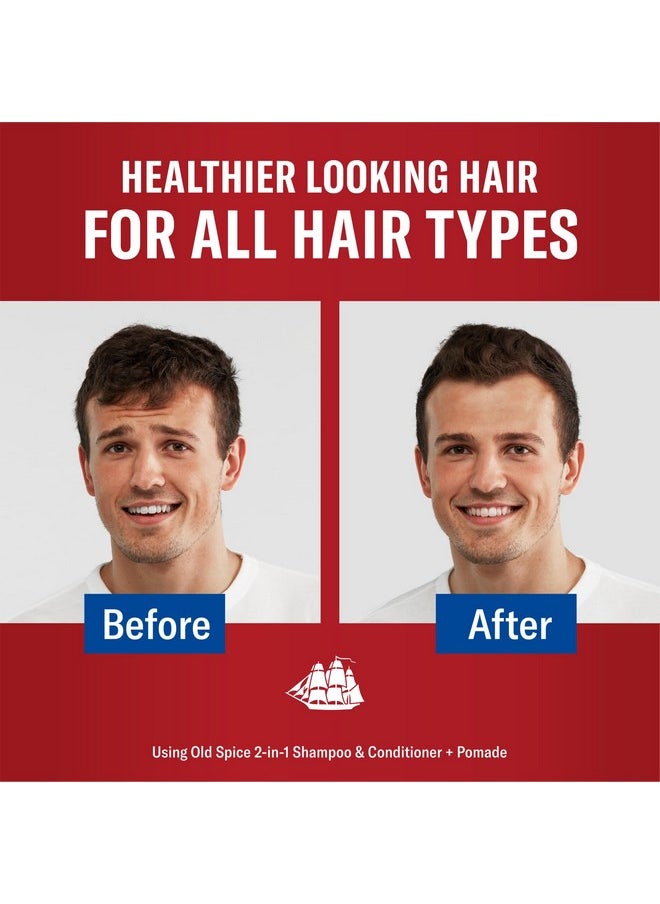 Old Spice Classic Pomade for Men Twin Pack, Medium Hold, Low Shine Hair Wax, For All Hair Types, 2.22 Oz Each (Set of 2)