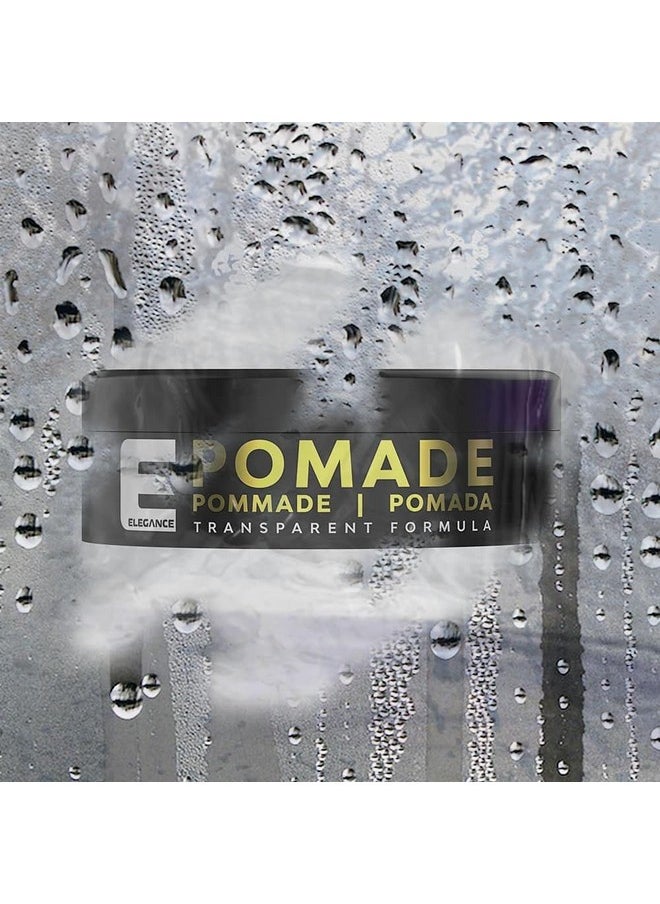 Elegance Hair Pomade, 4.73 Oz, Super Strong Hold Wax, Long-Lasting Hold and Shine, Wax Easy to Apply and Distribute