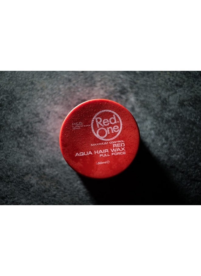 Red One Aqua Hair Wax 150ml Red