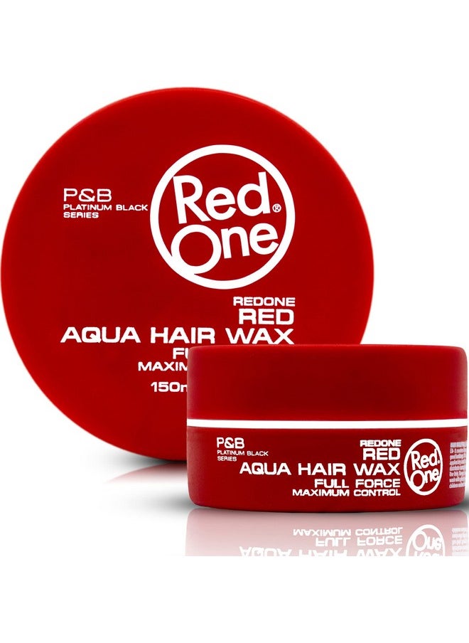 Red One Aqua Hair Wax 150ml Red