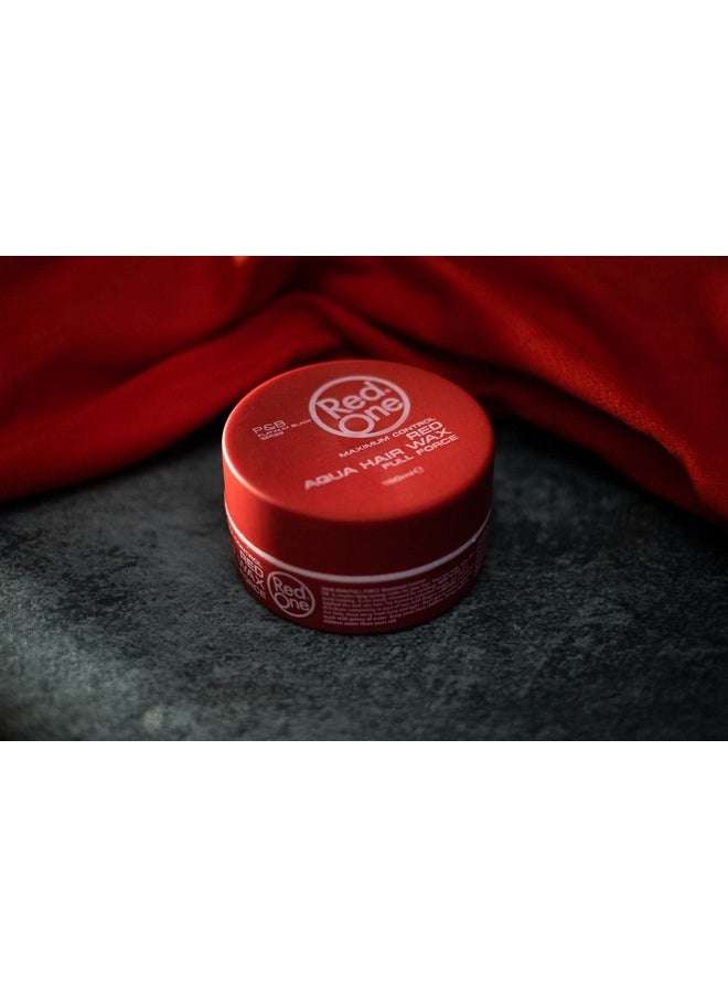 Red One Aqua Hair Wax 150ml Red