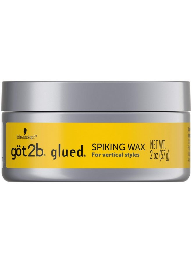 Got2b Glued Spiking Hair Wax, Fierce Holding Power, 2 oz
