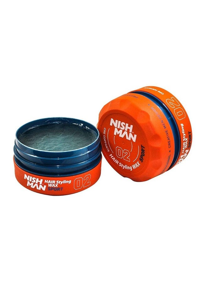 nishman Hair Styling Series (02 Sport AQUA WAX, 150ml)