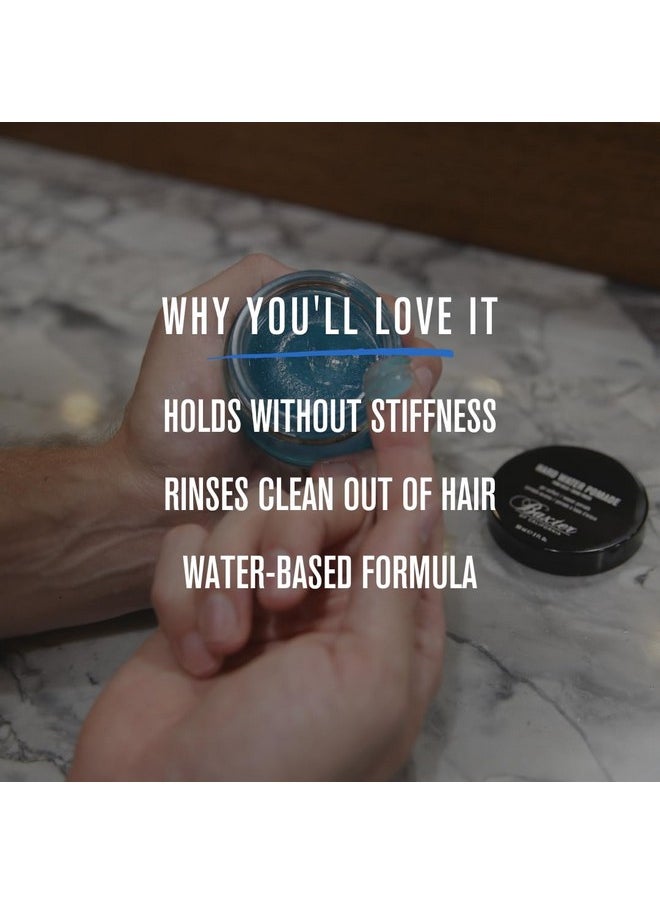 Baxter of California Hard Water Pomade for Men | Shine Finish | Firm Hold | Hair Pomade | 2 fl. oz.